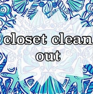 Closet clean out!!!